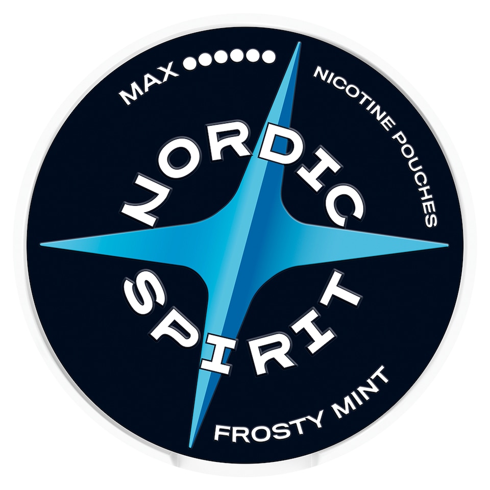 Nordic Spirit Frosty Mint Max Nicotine Pouches 17mg