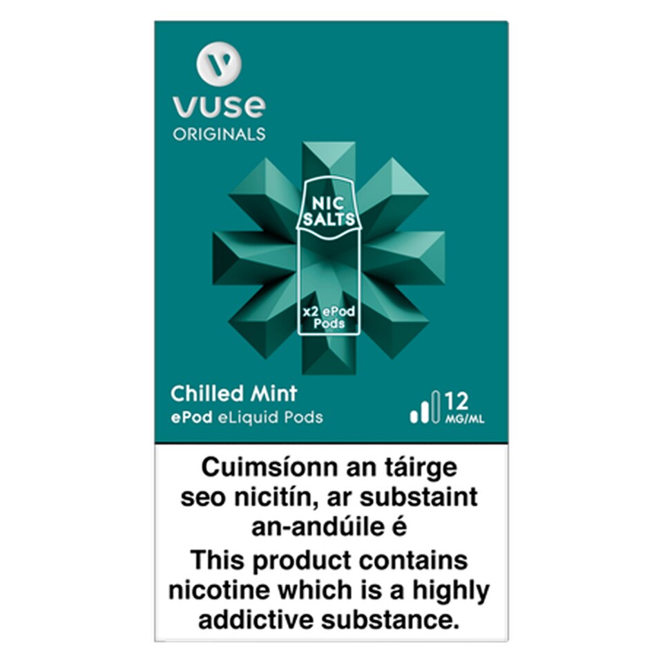 Vuse Epod Chilled Mint 12Mg Cartridge X2