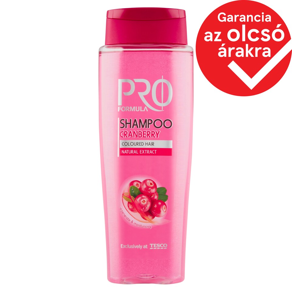 Tesco Pro Formula Cranberry sampon 400 ml