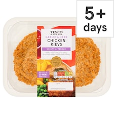 Tesco 2 Garlic and Herb Chicken Kievs 270g