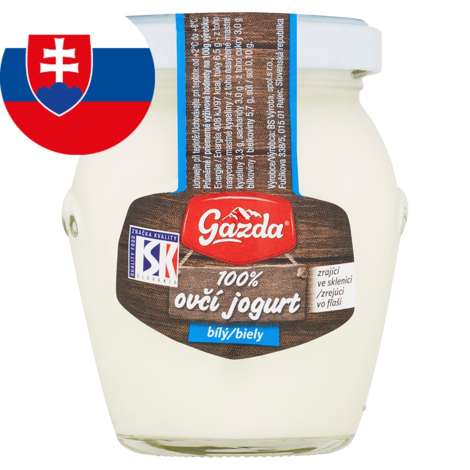 Gazda Sheep Yogurt White 125 g