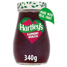 Hartley's Seedless Raspberry Jam 340g