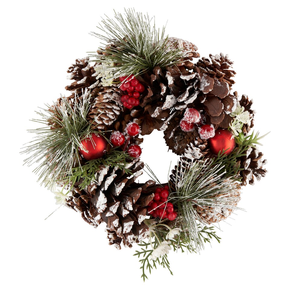 Hausmeister SM2497 Christmas Wreath 25 cm