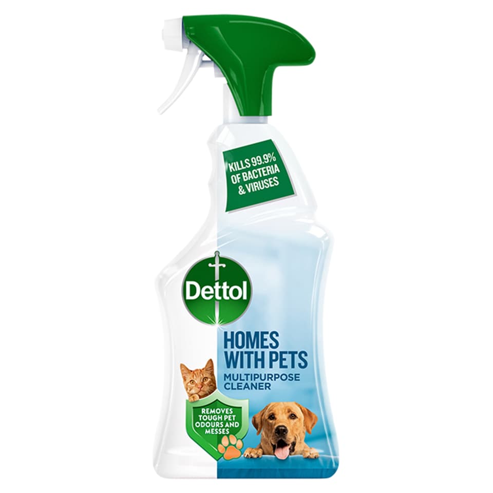 image 1 of Dettol Homes With Pets Multipurpose Cleaner Fresh Breeze 750ml