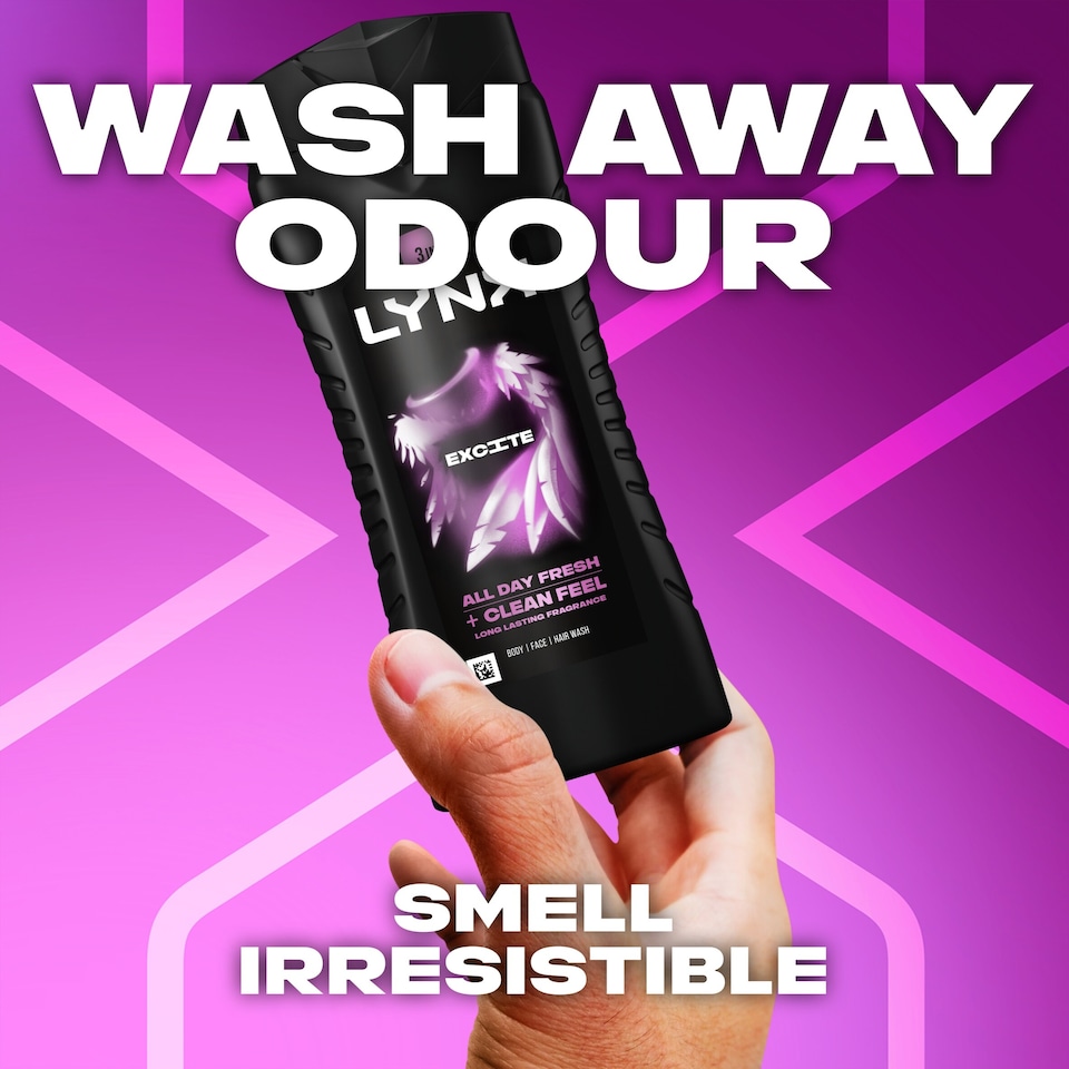 image 1 of Lynx Excite XXL Body Wash Shower Gel 500ml