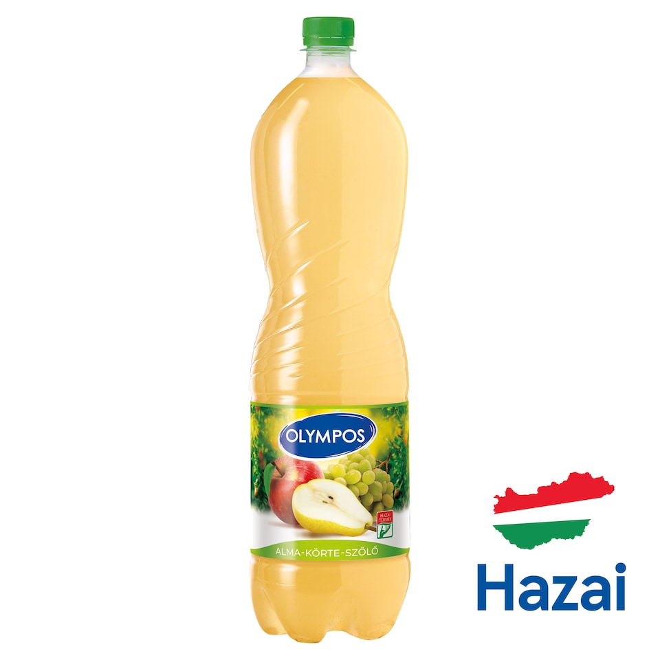Olympos energiaszegény alma-körte-szőlő szénsavmentes üdítőital édesítőszerekkel 1,5 l