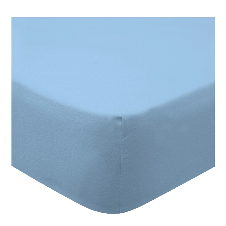 Tesco Blue Teddy Fitted Sheet King Size