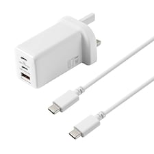 TESCO 67W PD GaN 3PORT HOME CHARGER WITH CABLE