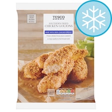 Tesco Frozen Goujons Southern Fry 360G