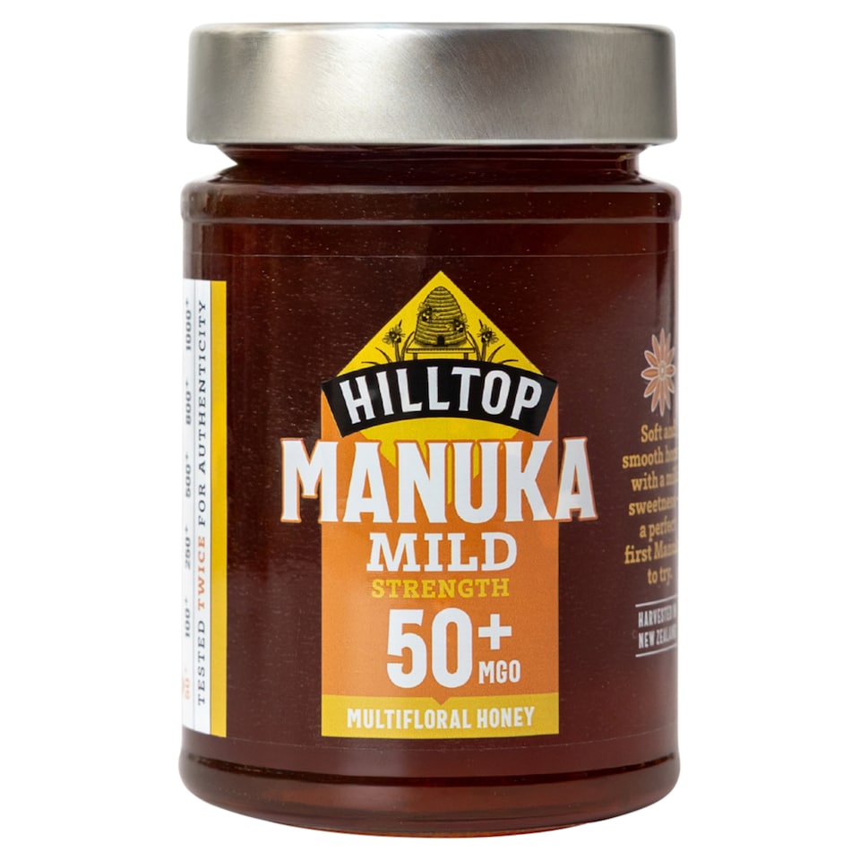 Hilltop Manuka Honey Mgo 50 225G