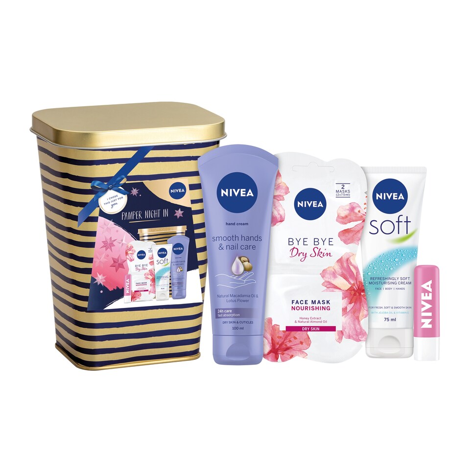 image 1 of Nivea Pamper Night In Gift Set