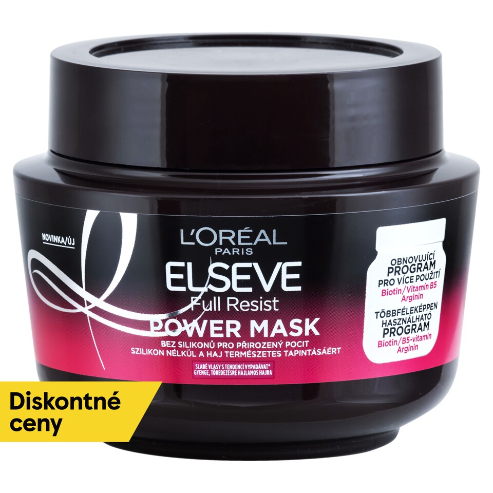 L´Oréal Paris Elseve Full Resist Power maska s Aminexilom, 300 ml