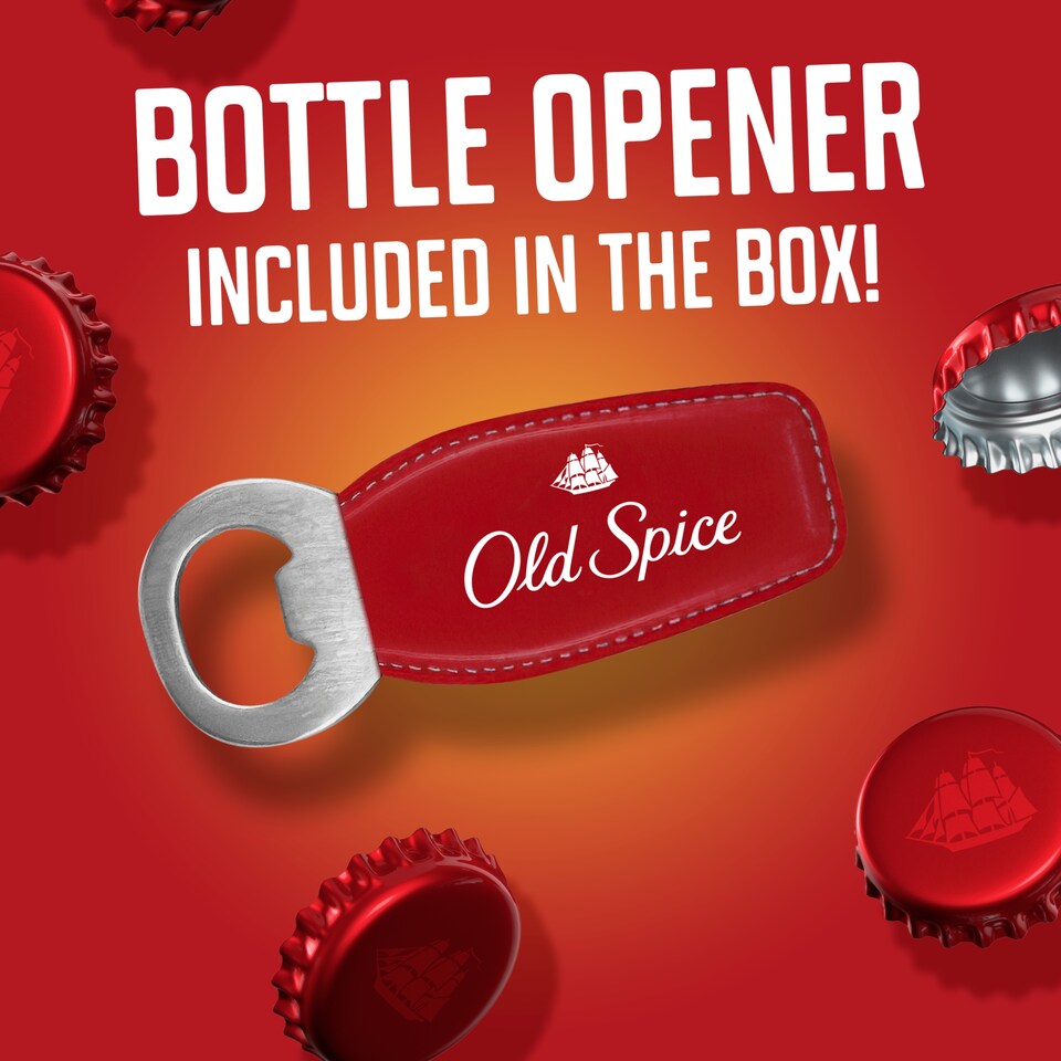 Old Spice Footballer Ajándékcsomag Captain Stift Dezodorral, Tusfürdővel és Egy Palacknyitóval 1. kép