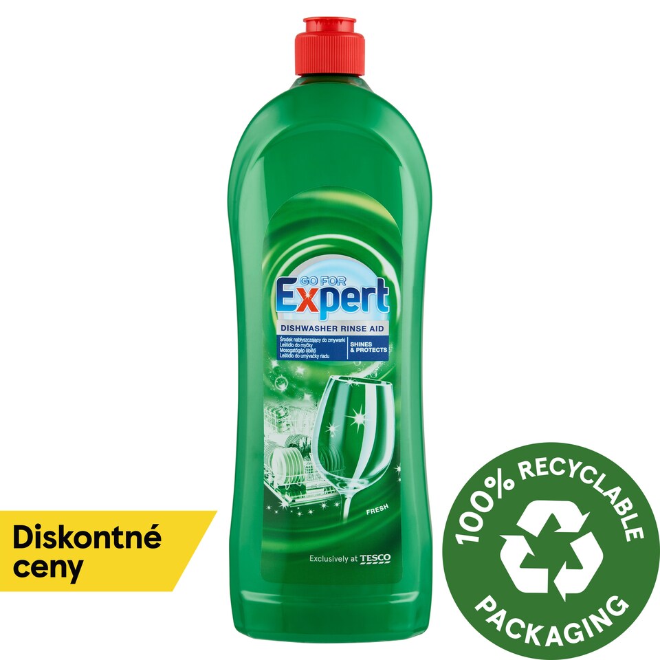 Go for Expert Fresh Dishwasher Rinse Aid 800 ml