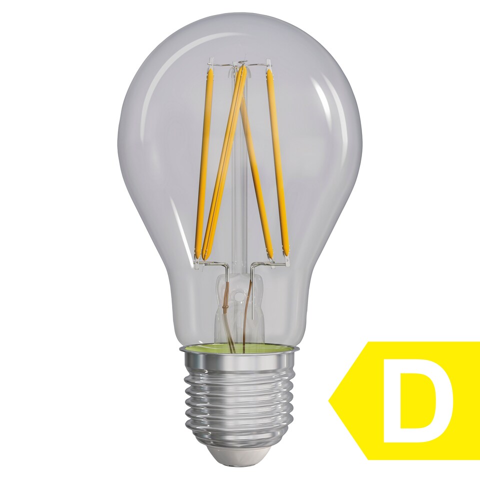 obrázok 1 z LED žiarovka Filament A60 8W E27 teplá biela