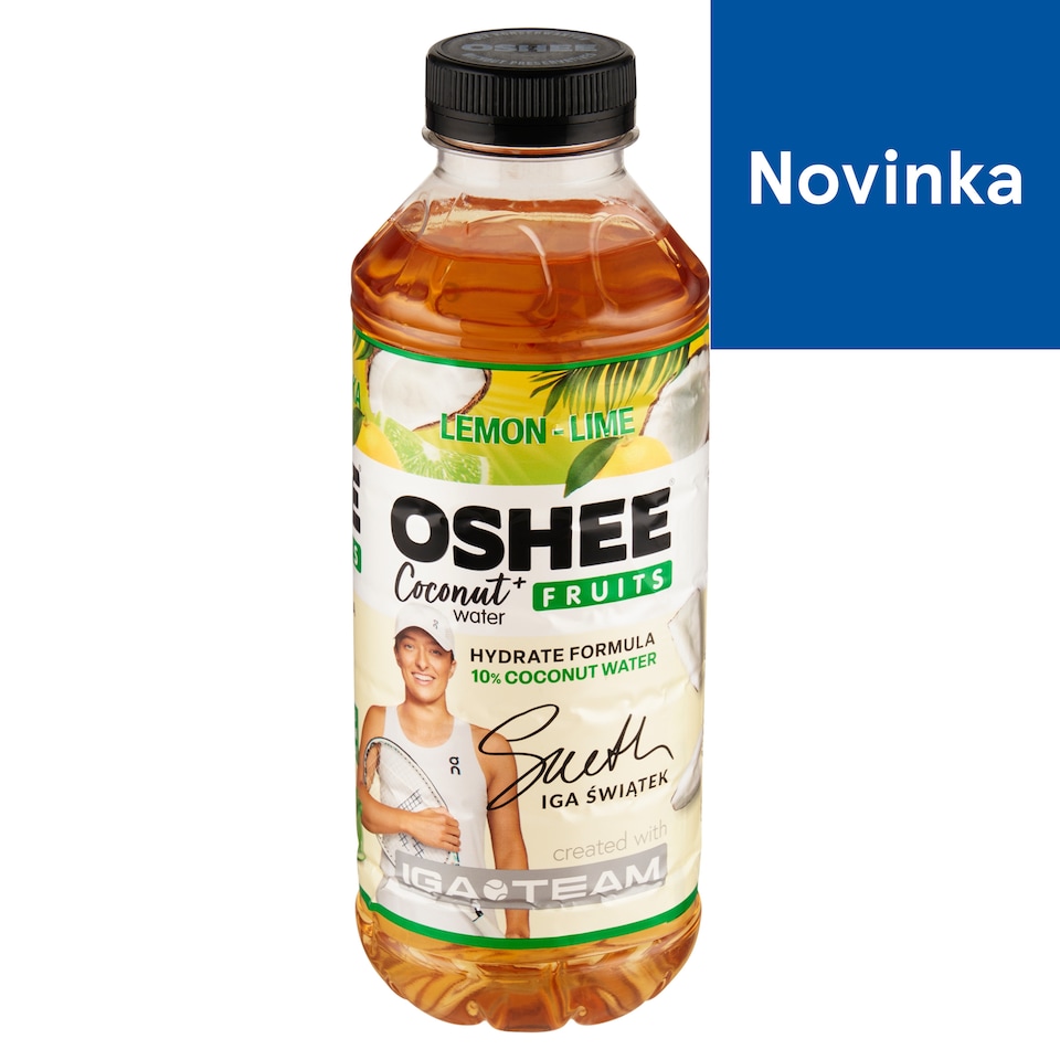OSHEE Vitamínová voda Coconut Citrón-limeta 555 ml