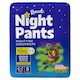 image 1 of Rascals Night Pants Absorbent Disposable Boys Nighttime Bedwetting Overnight Underwear 4-7 Years (17-32 kg) (Teenage Mutant Ninja Turtles Print) 9-Pack