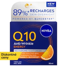 Nivea Q10 Energy Energizujúci nočný krém proti vráskam 50 ml