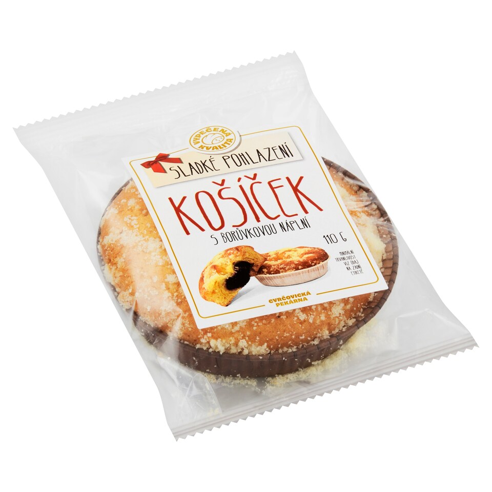Cvrčovická pekárna Muffin with Blueberry Filling 110g