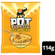 Pot Noodle Original Curry Instant Noodles 114g