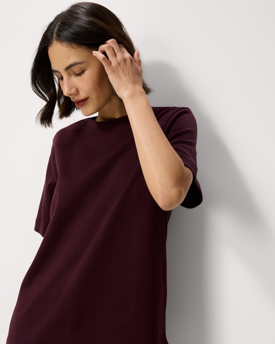 image 1 of F&F 2-Pack Pure Cotton Oversized Fit T-Shirts in Multi Brown