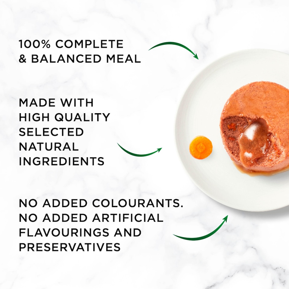 image 1 of GOURMET Nature's Creations Gravy Heart Chicken Ocean Fish Wet Cat Food 8x85g