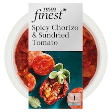 Tesco Finest Spicy Chorizo & Sundried Tomato Sauce 180G