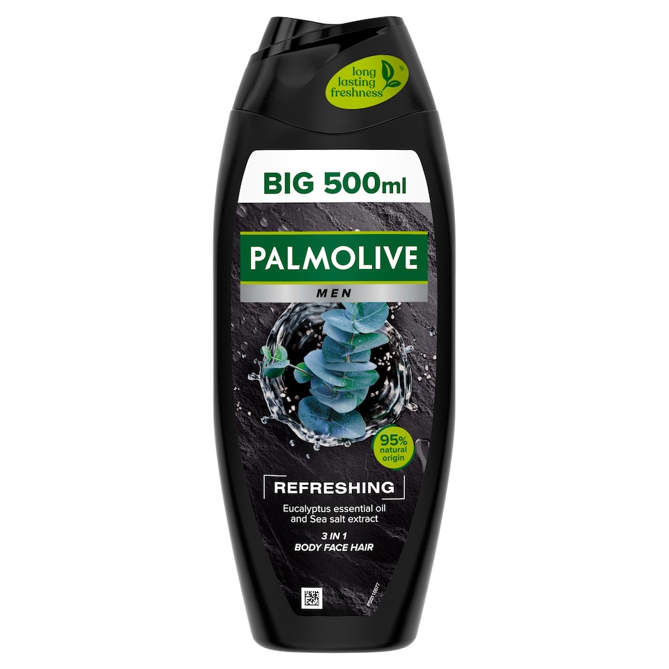 obrázok 1 z Palmolive For Men Refreshing Sprchový gél pre mužov 3v1 500ml