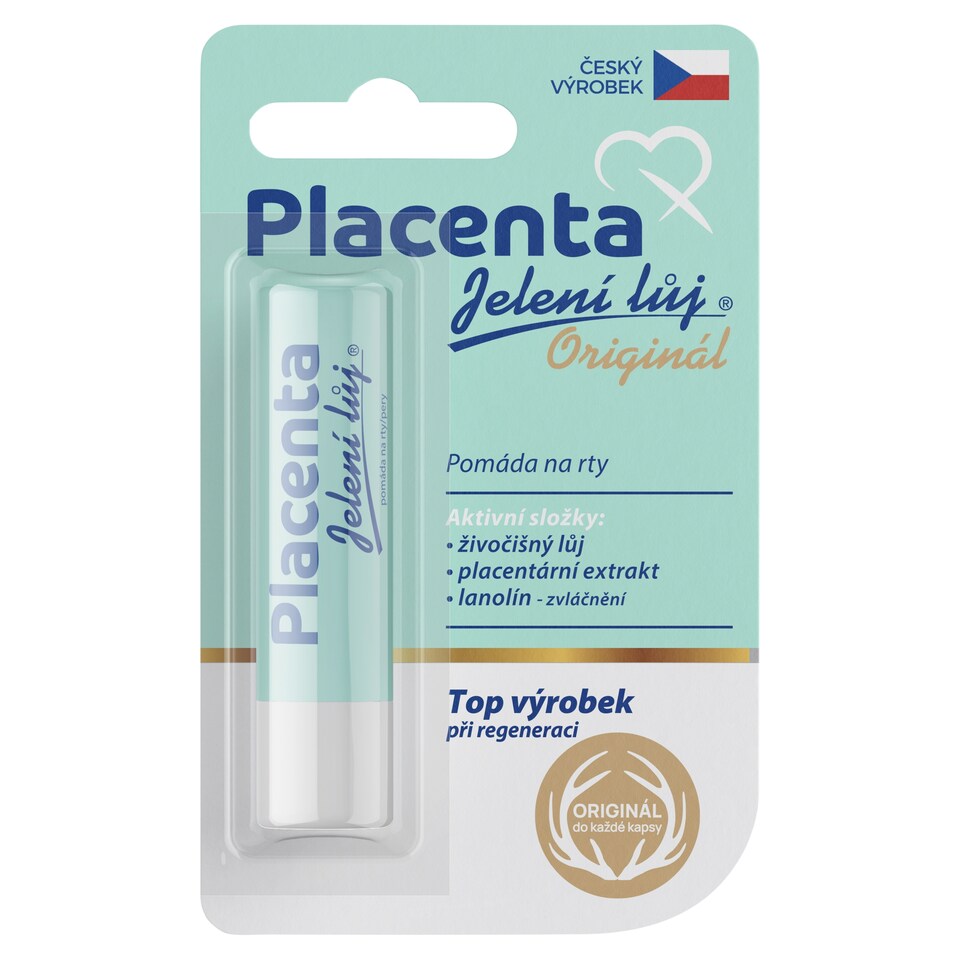 Jelení Lůj Placenta pomáda na pery