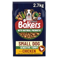 Bakers Small Dog Sensitive Tummy Chicken & Vegetable 2.7kg