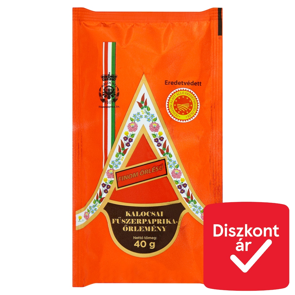 Kalocsai finom őrlésű fűszerpaprika-őrlemény 40 g