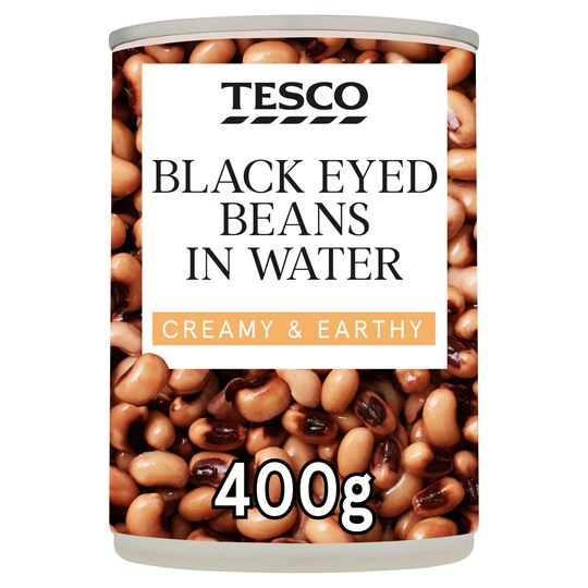 Tesco Black Eye Beans In Water 400G Tesco Groceries
