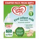 image 1 of Cow & Gate First Infant Milk Formula Starter Pack From Birth 6 x 70ml