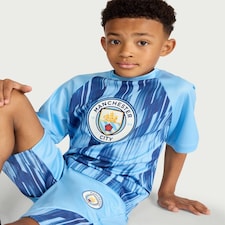 Manchester City 2-Piece T-Shirt and Shorts Set in Blue