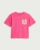 image 4 of Capyfun Pure Cotton Capybara T-Shirt in Pink