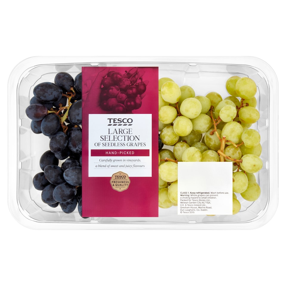 image 1 of Tesco Large Selection Grapes 800G Pack