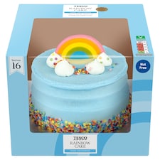 Tesco Rainbow Cake
