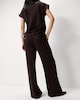 image 3 of F&F Wide Leg Co-ord Trousers in Brown
