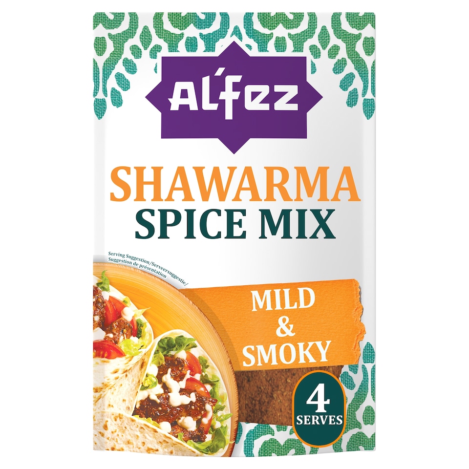 image 1 of Al'Fez Shawarma Spice Mix Seasoning 25g