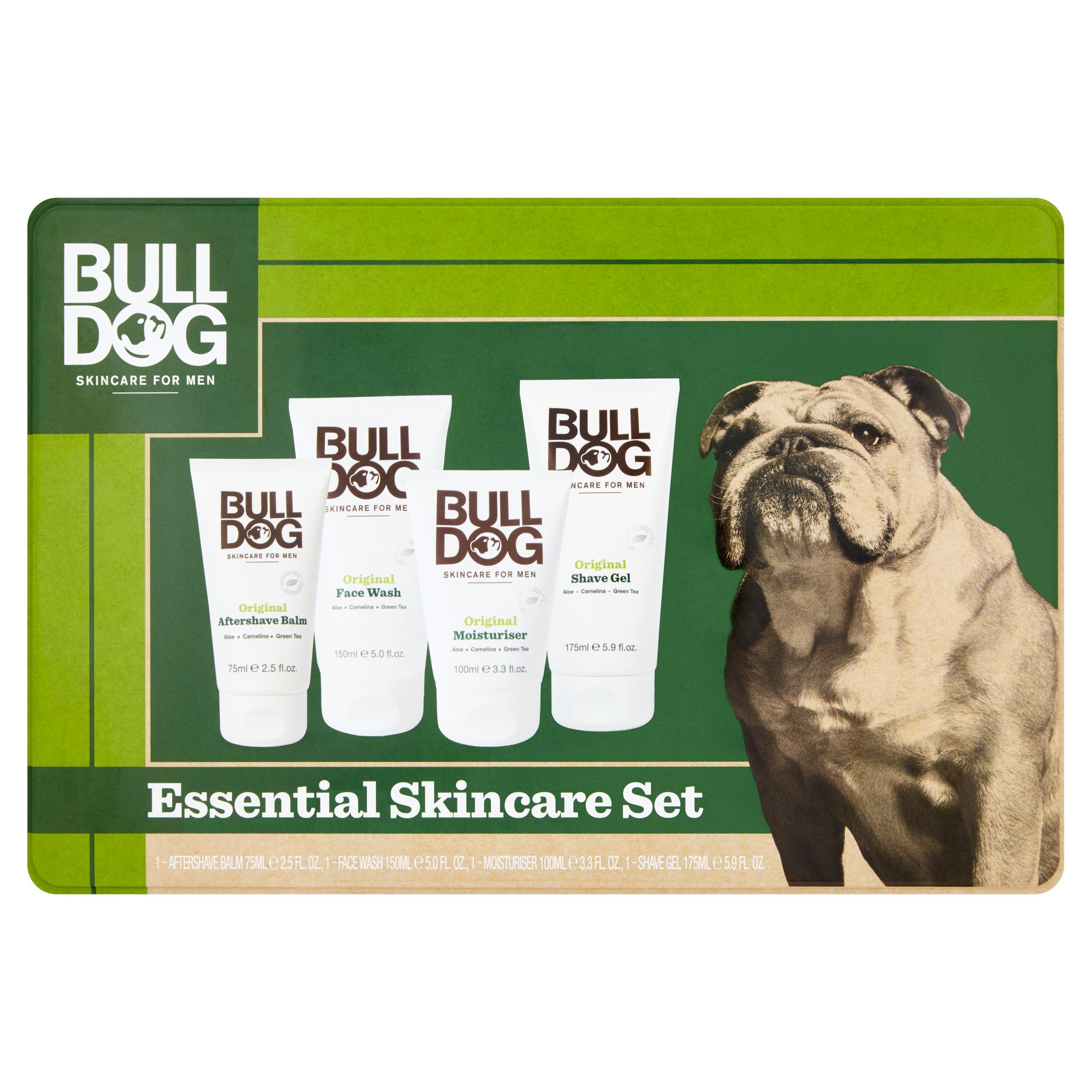 bulldog essential skincare set