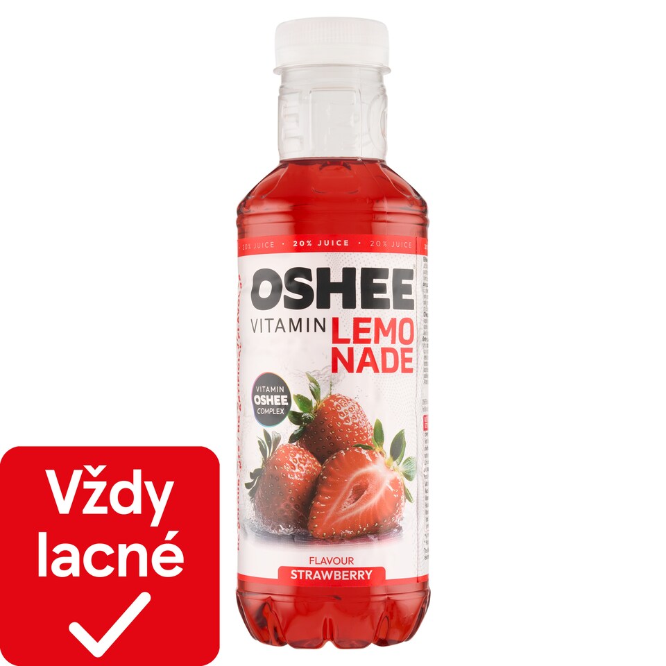 image 1 of Oshee Non-Carbonated Soft Drink with Strawberry Flavor 555 ml