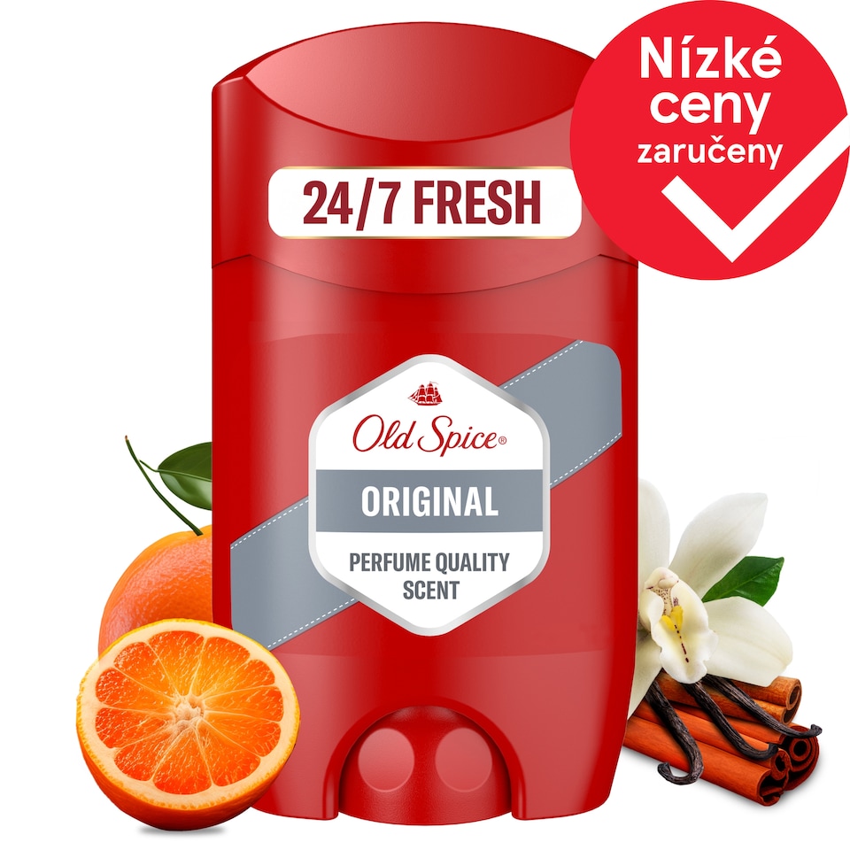 Obrázek 1 pro produkt Old Spice Original Tuhý Deodorant Pro Muže 50ml