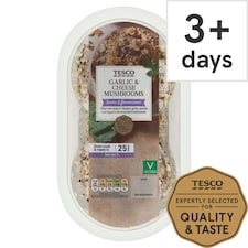 Tesco Garlic & Cheese Mushrooms 200g