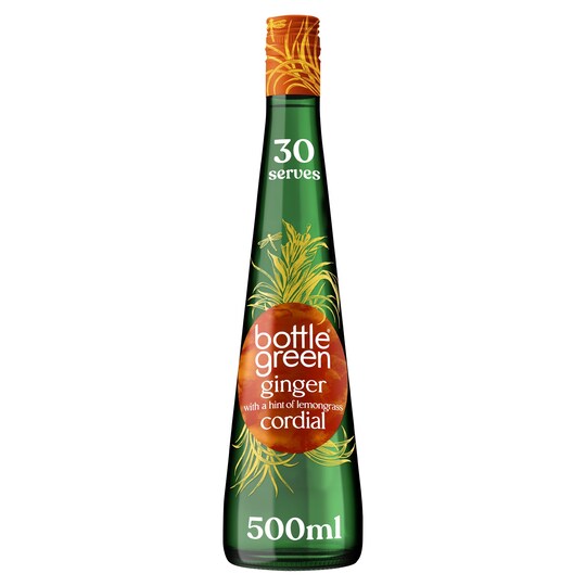 Bottlegreen Ginger & Lemongrass Cordial 50Cl Tesco Groceries