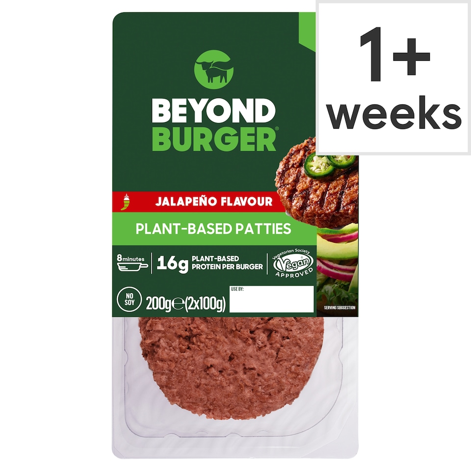 The Beyond Burger Plant Based Jalapeno Patties 200g