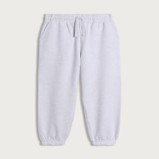 F&F Girls Cotton Rich Cuffed Joggers in Grey