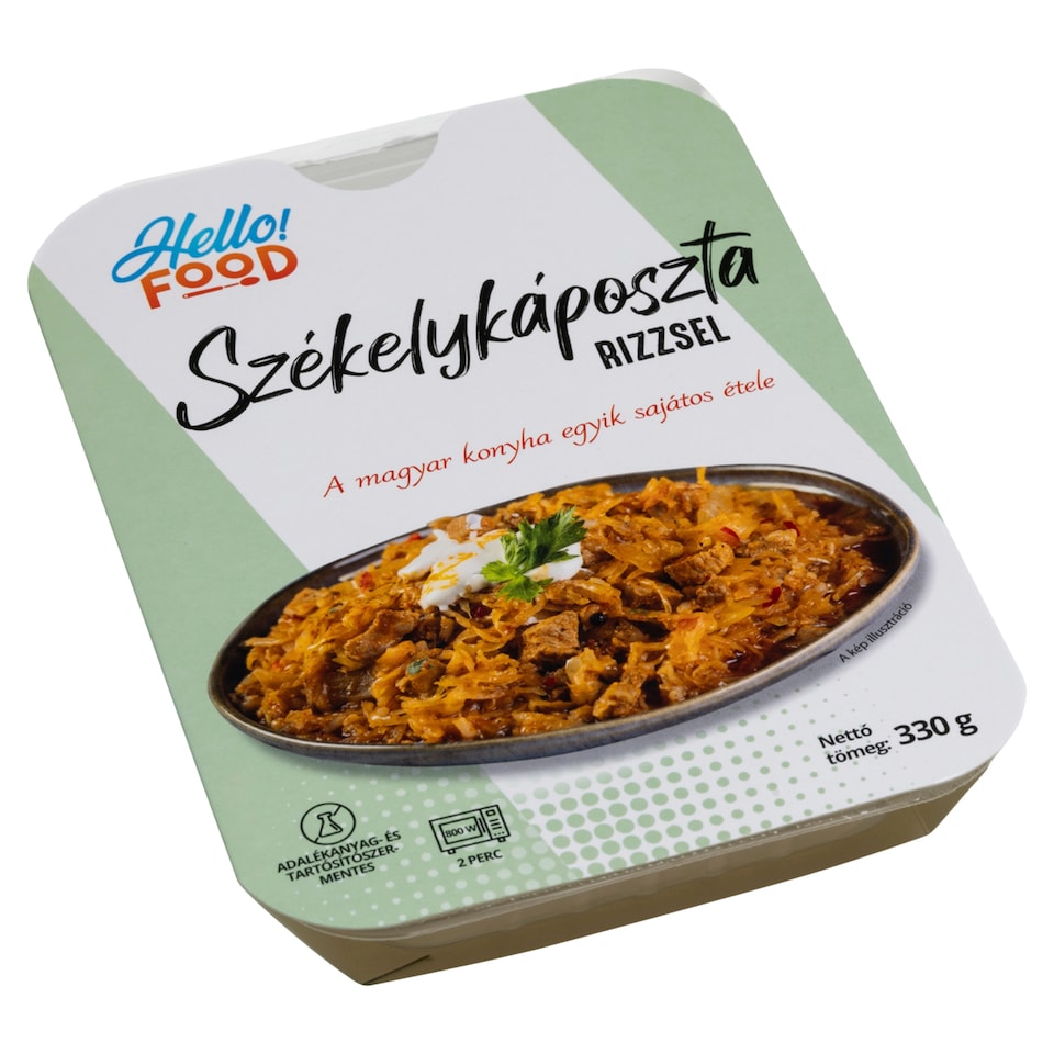 Hello Food Pork Stew with Sour Cabbage and Rice 330 g