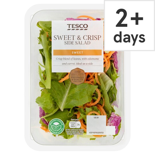Tesco Sweet Crisp Salad 128G Tesco Groceries