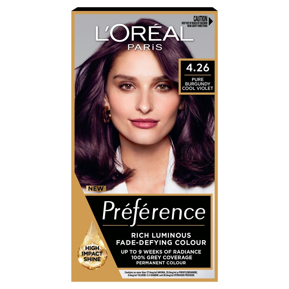 image 1 of L'oreal Paris Preference Pure Burgundy 4.26
