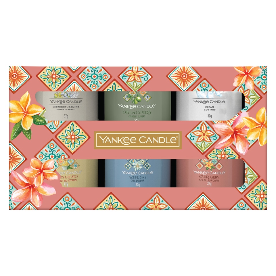 image 1 of Yankee Signature Votive Candle Gift Set 6 x 37g